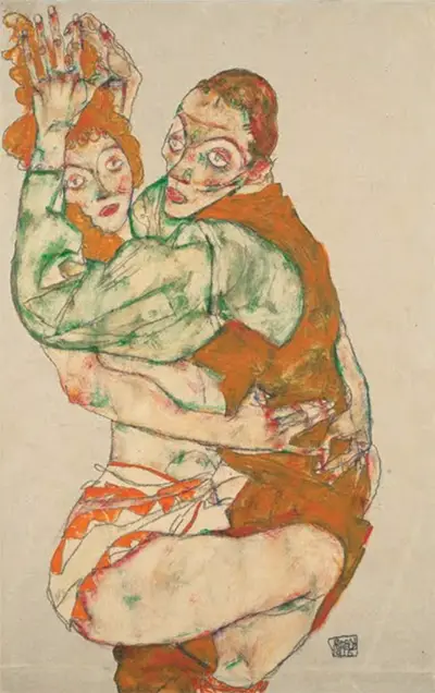 Lovemaking Egon Schiele